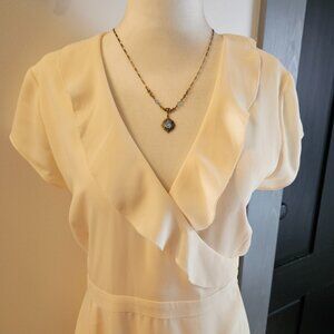 Butter Yellow Aritzia Sunday Best Size 10
